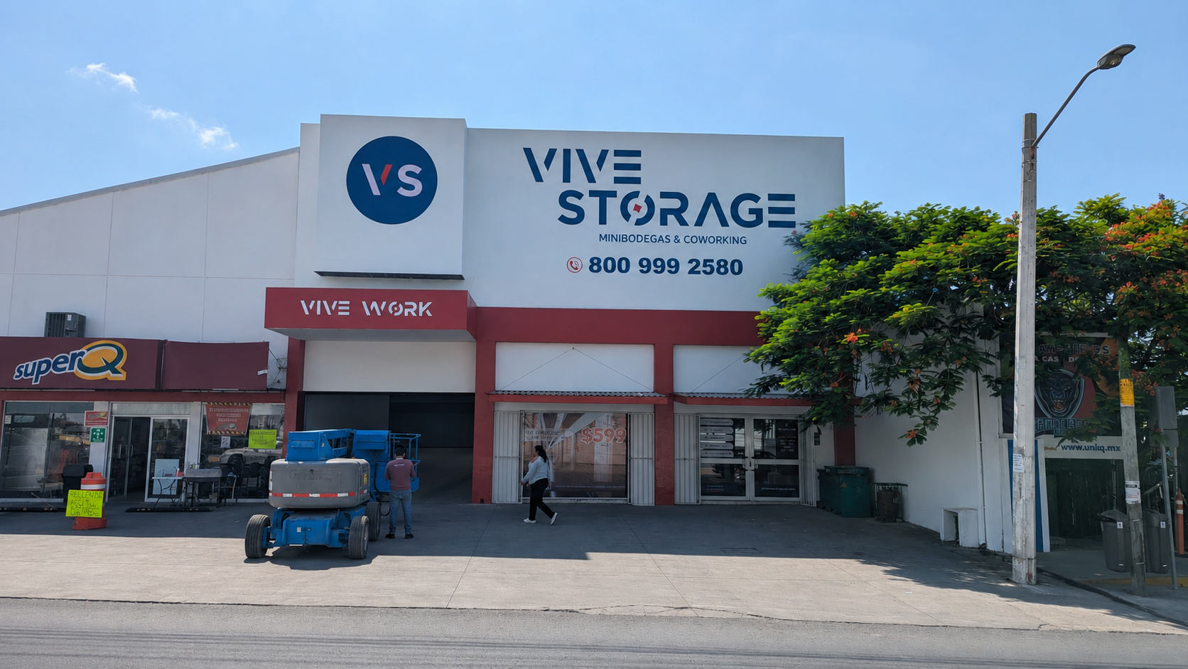 Recepción Vive Storage Querétaro